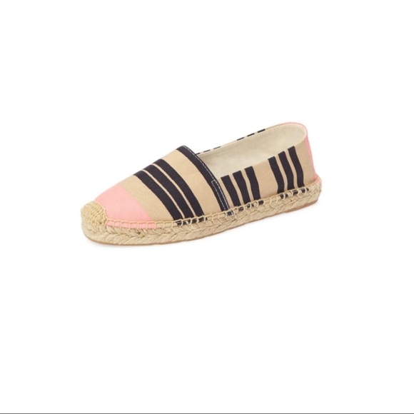 Sam Edelman Verona Striped Espadrille Slip On Canvas Shoes - Picture 2 of 9